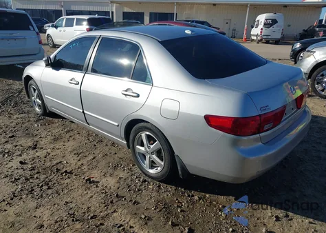 2005 Honda Accord 2.4 Ex из США, поврежденный, VIN 1HGCM56865A057401